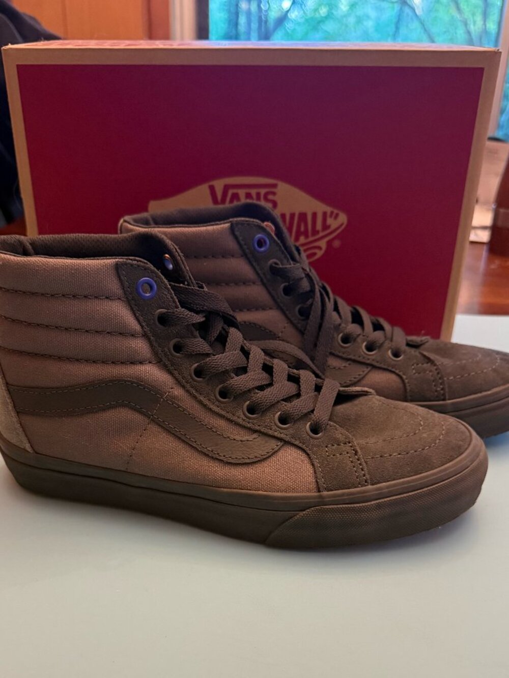 NIB Vans x Hedley & Bennett High Top Sneakers Charcoal Women’s 7